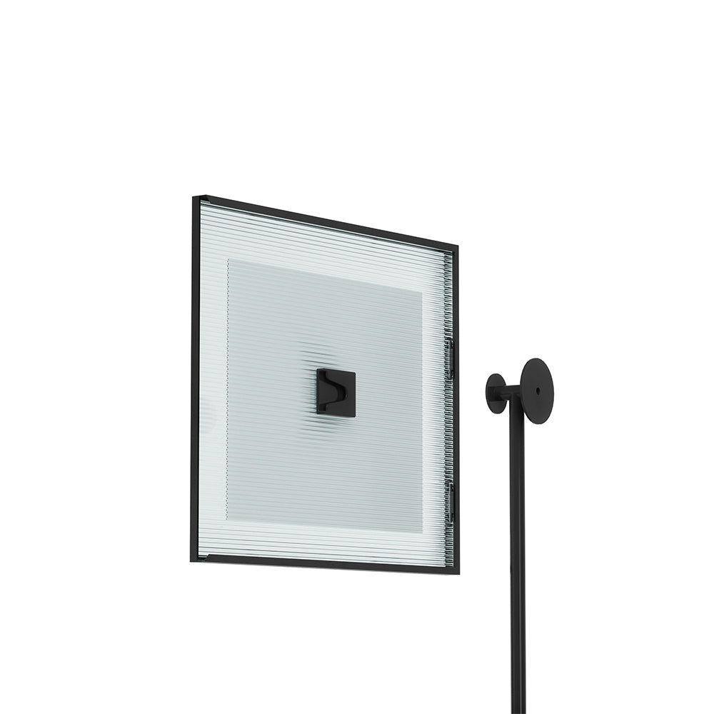 Flute Wall Picture Frames, Set of 4 - Black