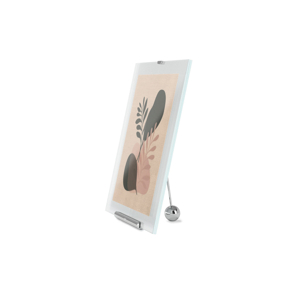 Flute Photo Frame Extra Large  - Chrome