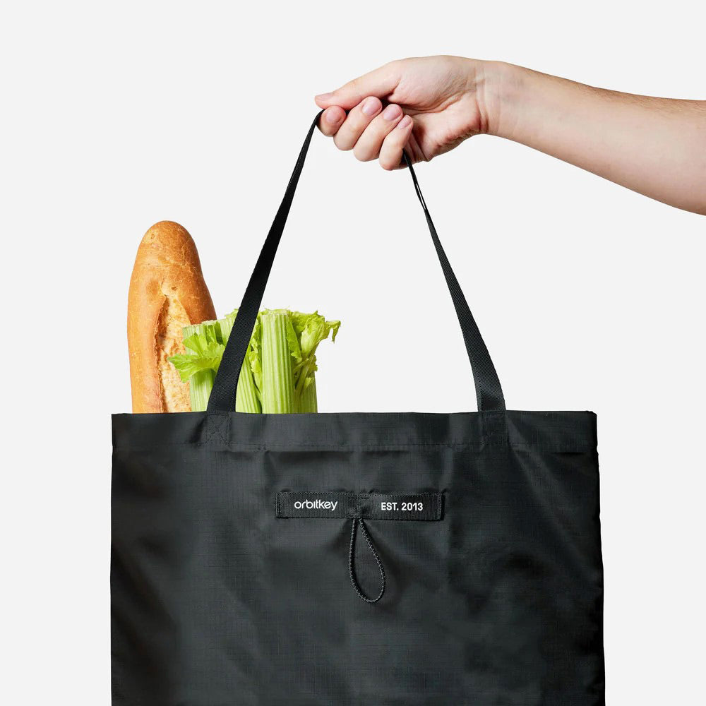 Foldable Tote Bag - Black