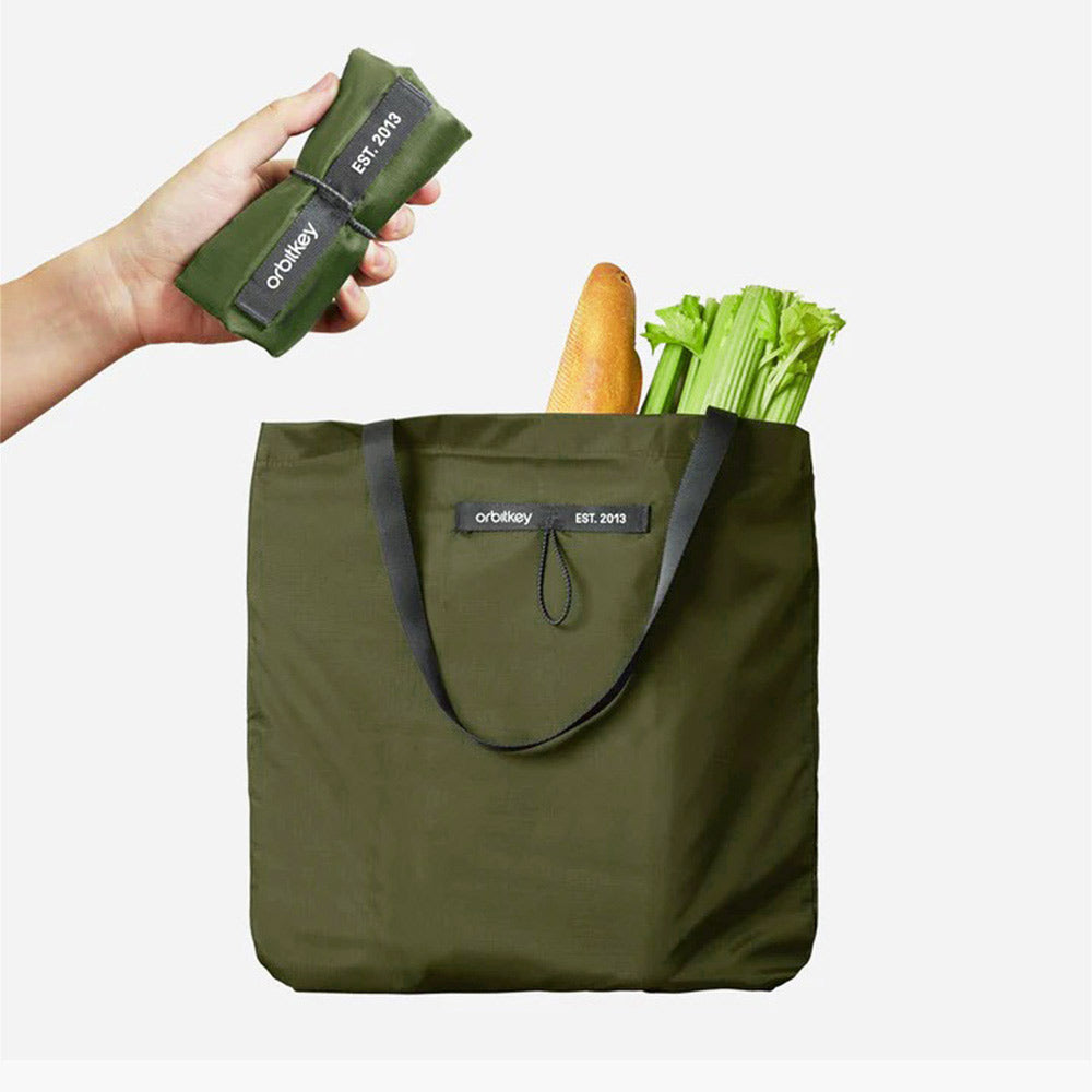 Foldable Tote Bag - Forest Green