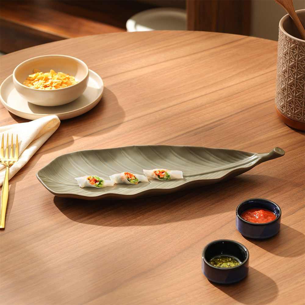 Folie Serving Platter - Army Green