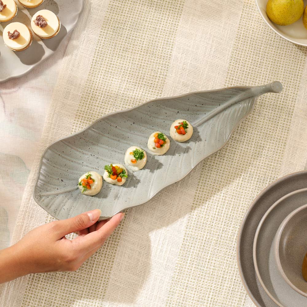 Folie Serving Platter - Speckled Slate