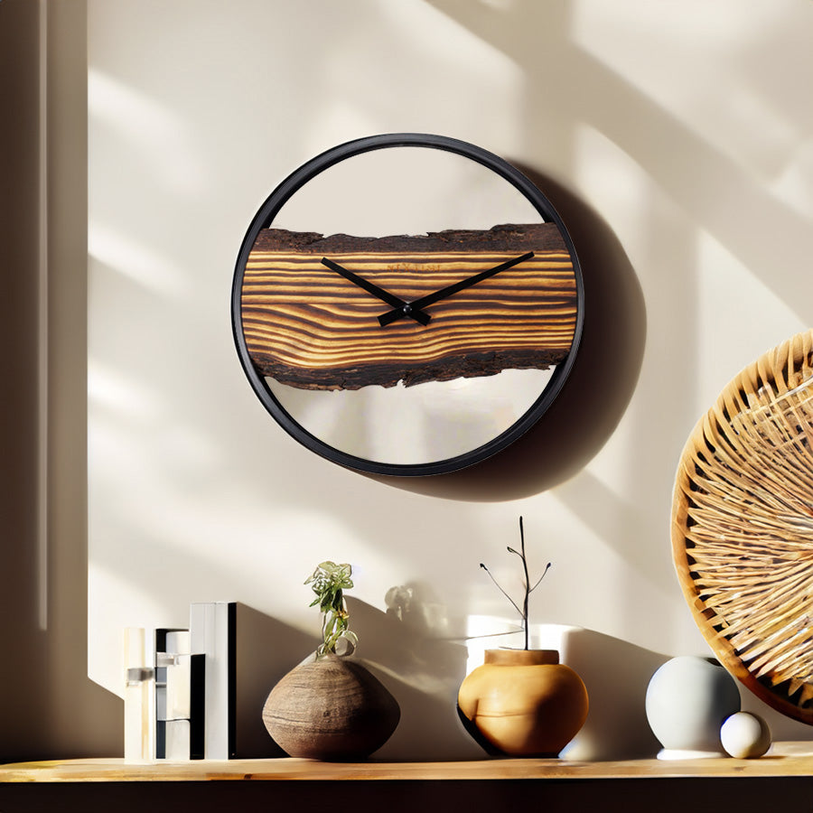 Forest Wall Clock 30cm - Wood