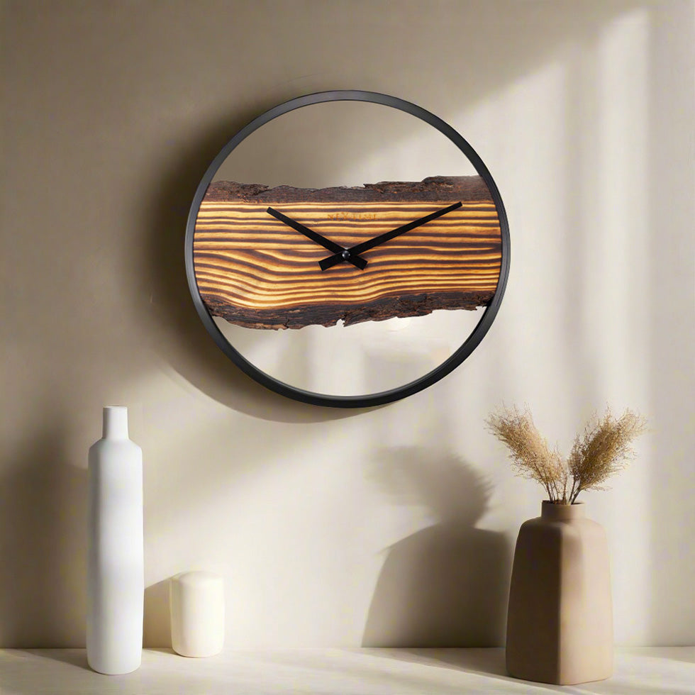 Forest Wall Clock 30cm - Wood