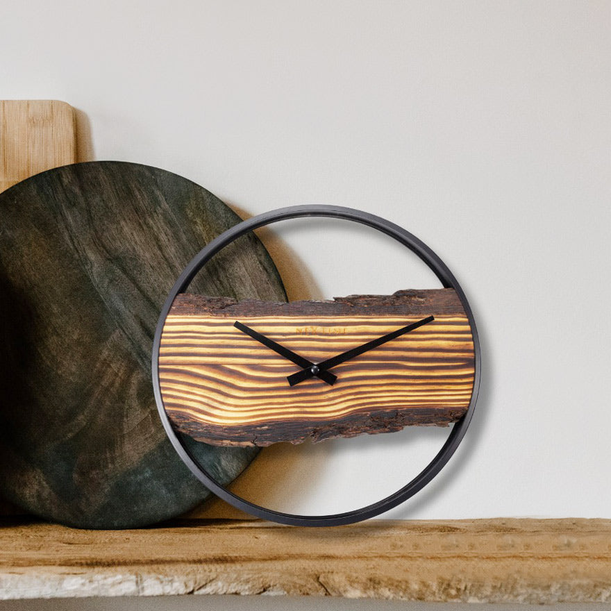 Forest Wall Clock 30cm - Wood