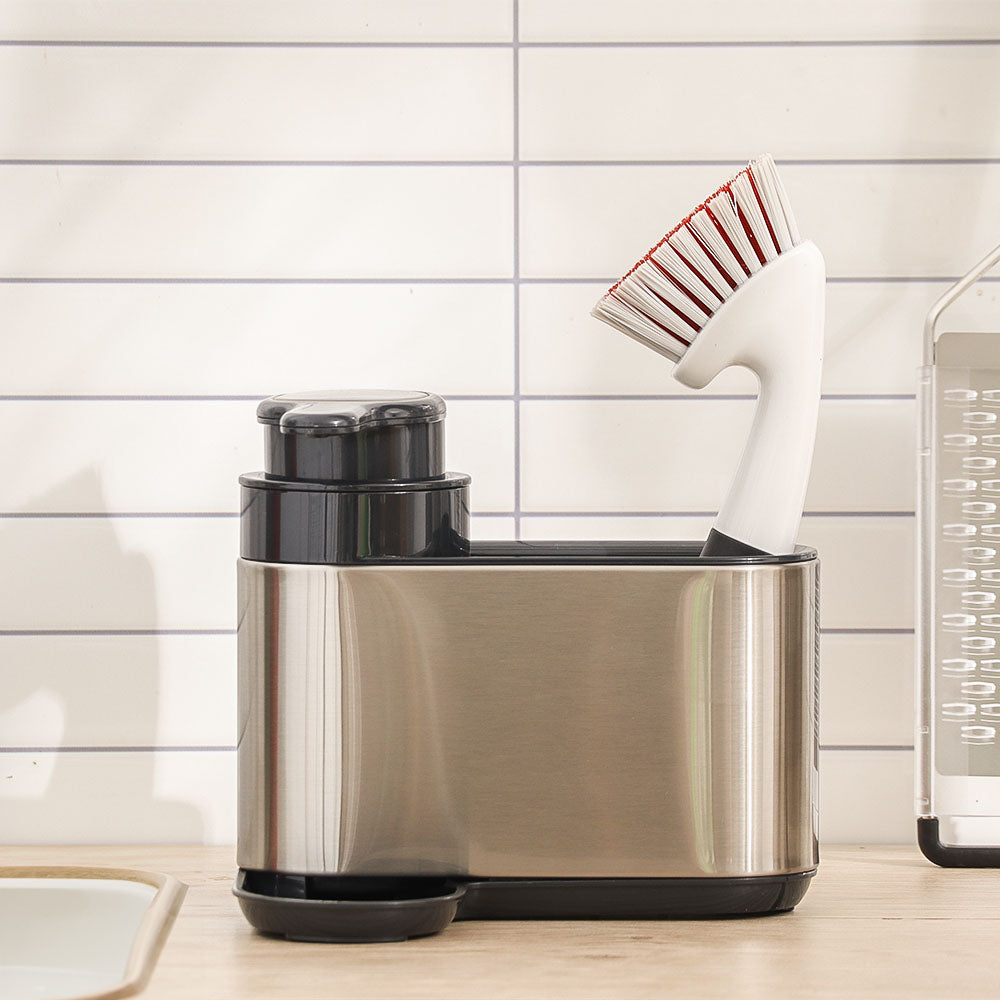 Forge Soap Dispenser & Scrub Holder