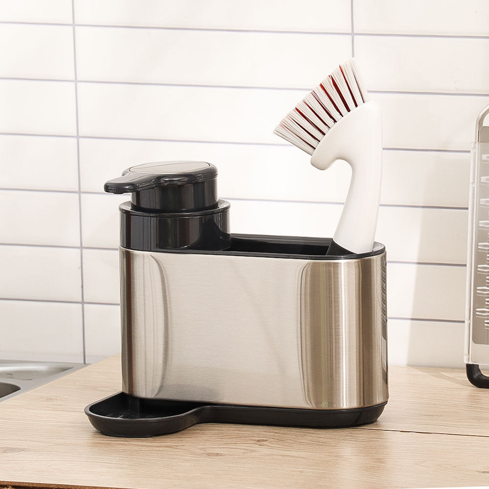 Forge Soap Dispenser & Scrub Holder