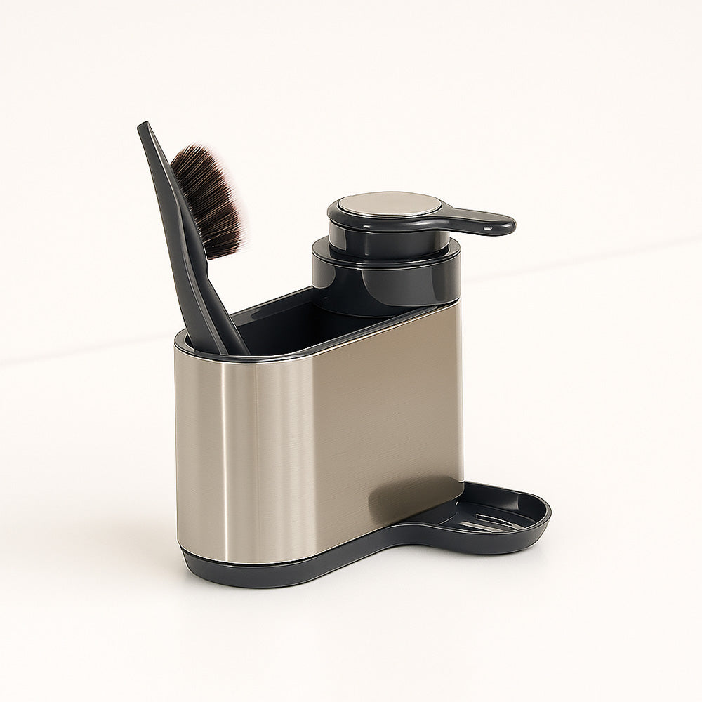 Forge Soap Dispenser & Scrub Holder