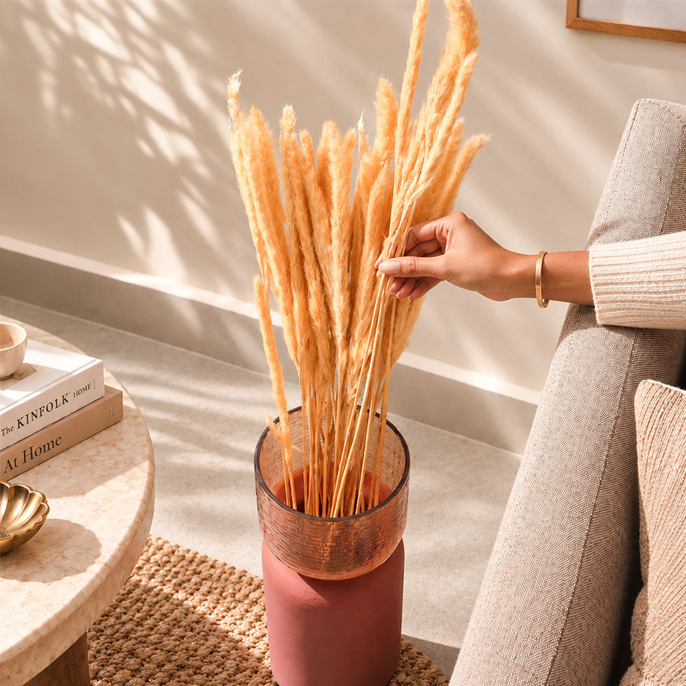 Foxtail Faux Bunch - Champagne