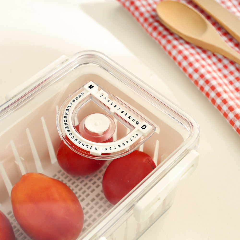 Frais Fridge Dated Box Medium - Clear White