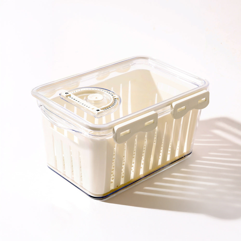 Frais Fridge Dated Box Medium - Clear White