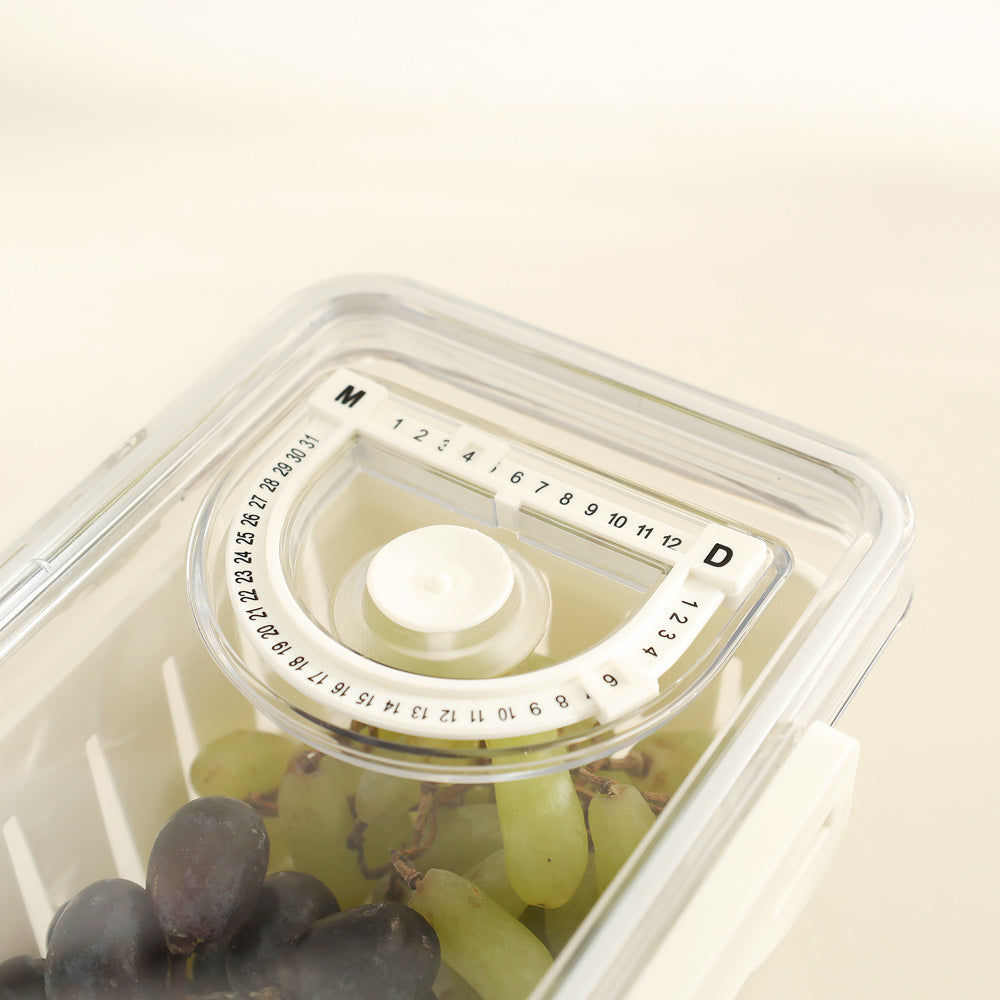 Frais Fridge Dated Box Small - Clear White