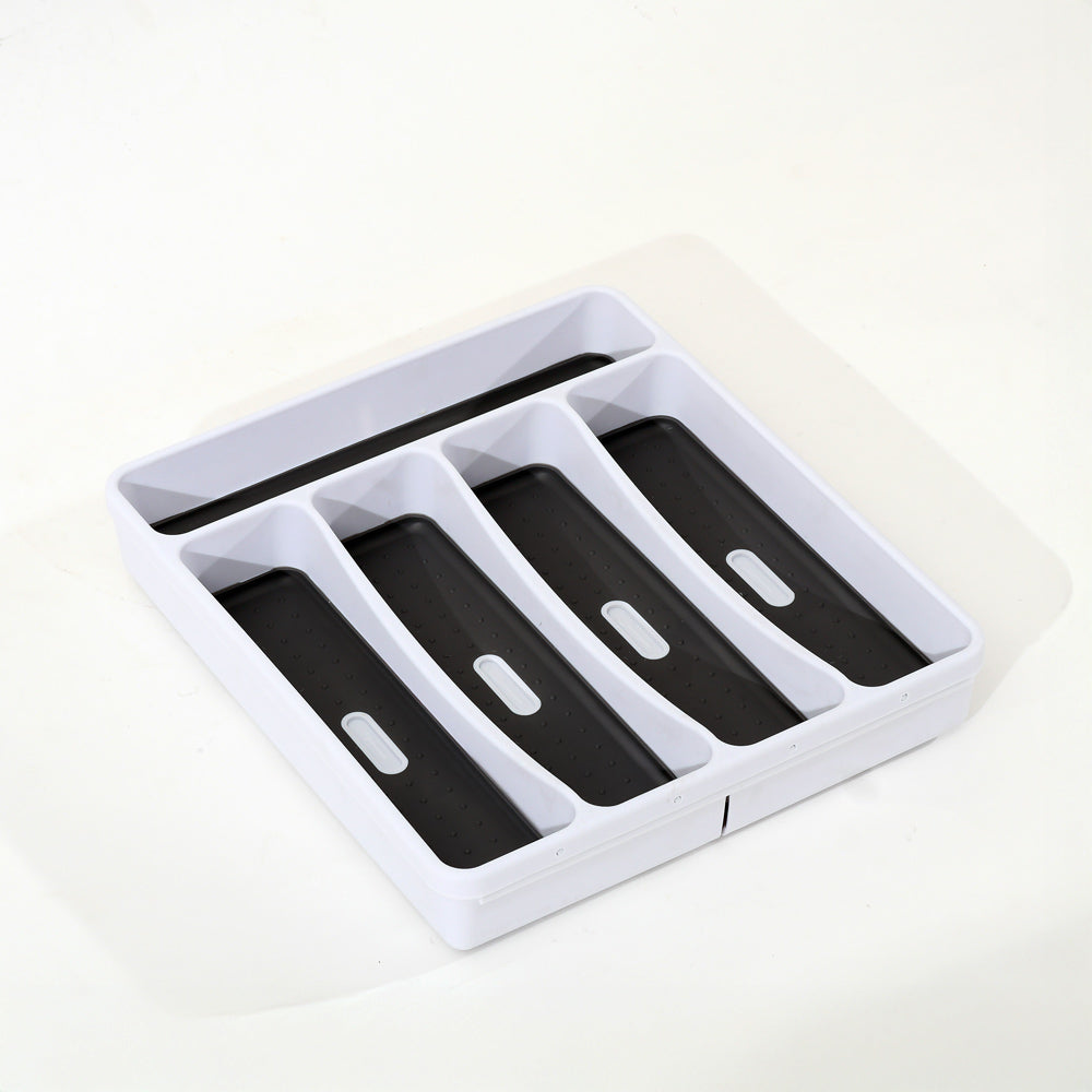 Frais Expandable Cutlery Tray - White Grey