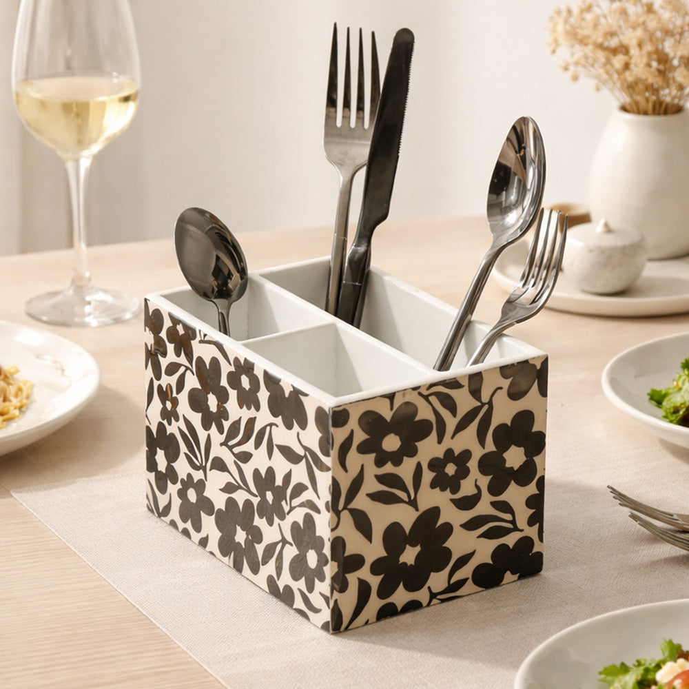 Francis Cutlery Holder - Monochrome