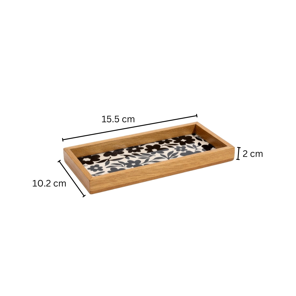 Francis Vanity Tray - Monochrome Natural