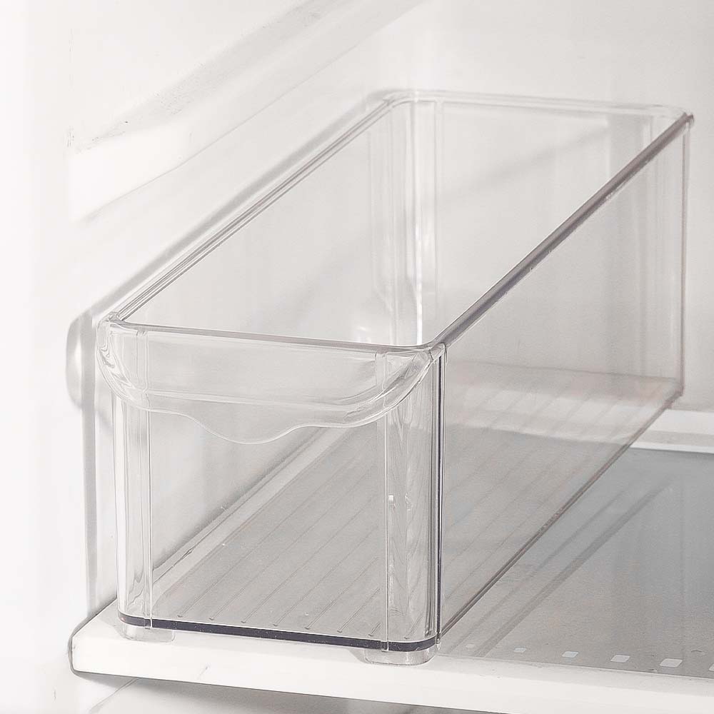 Fresco Slim Deep Bin - Clear