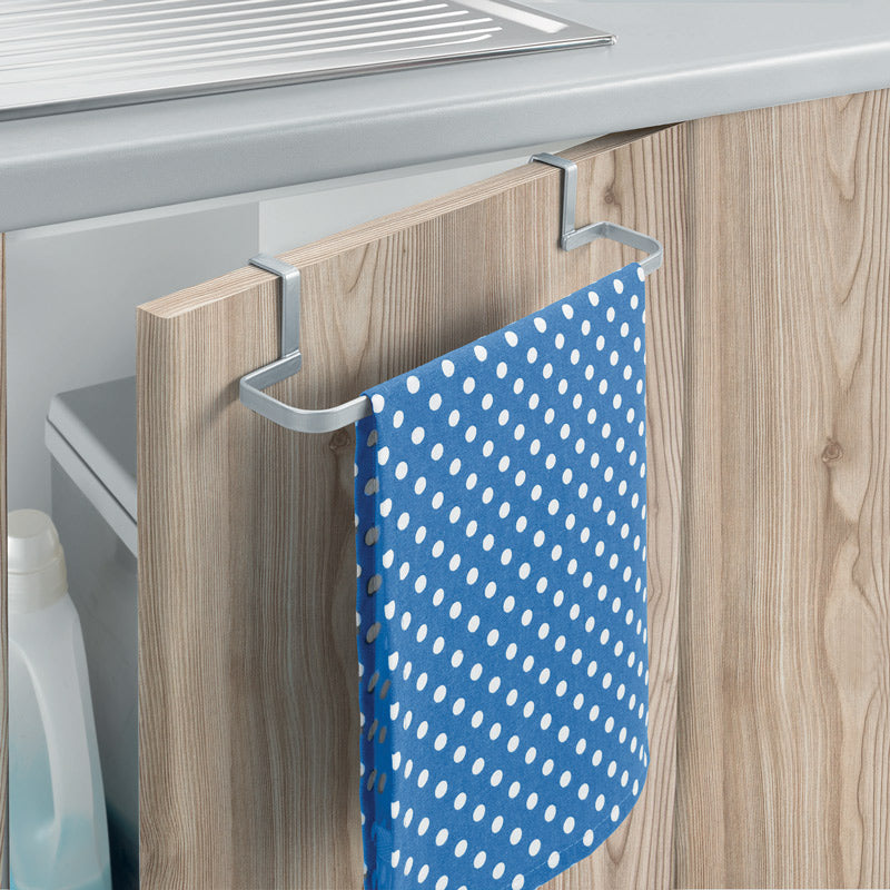 Galileo Kitchen Cloth Holder - Metallic Grey