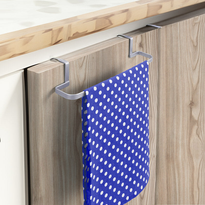 Galileo Kitchen Cloth Holder - Metallic Grey