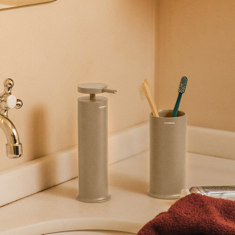 Geyser Toothbrush Tumbler - Taupe
