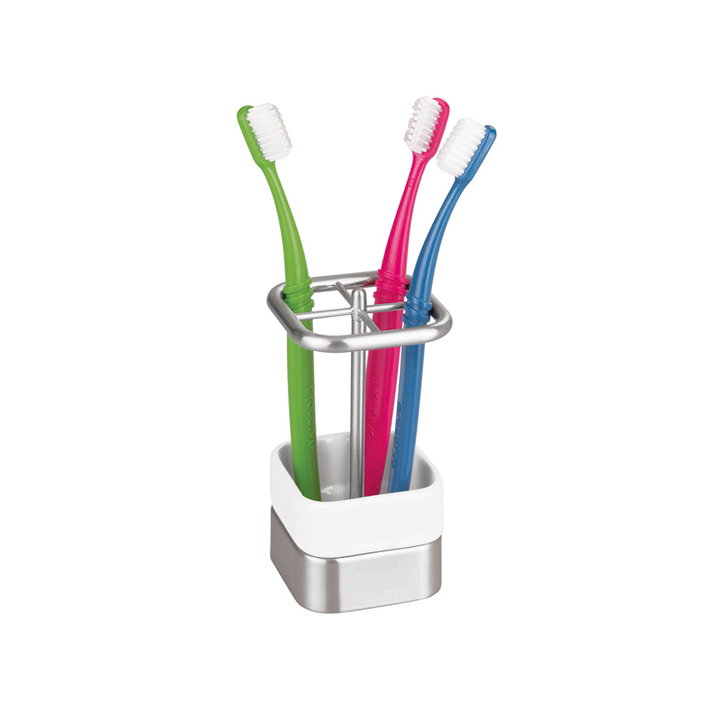 Gia Toothbrush Tumbler - White