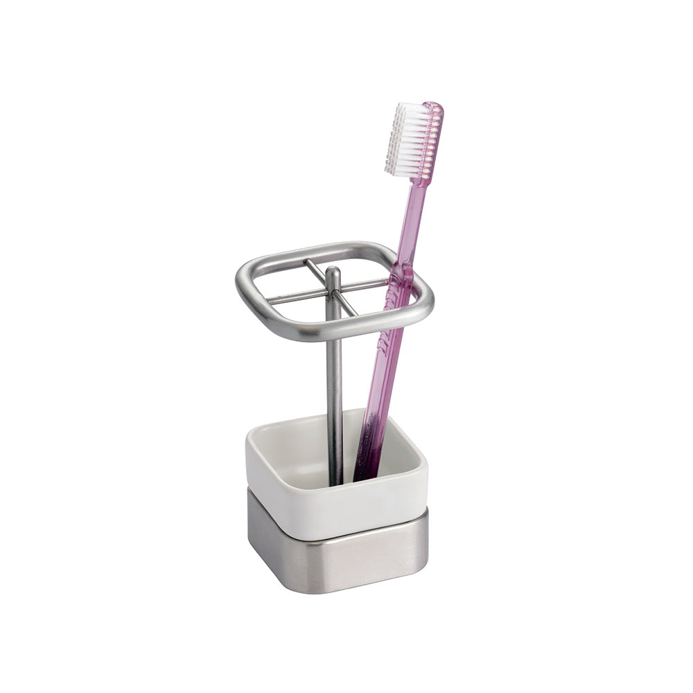 Gia Toothbrush Tumbler - White