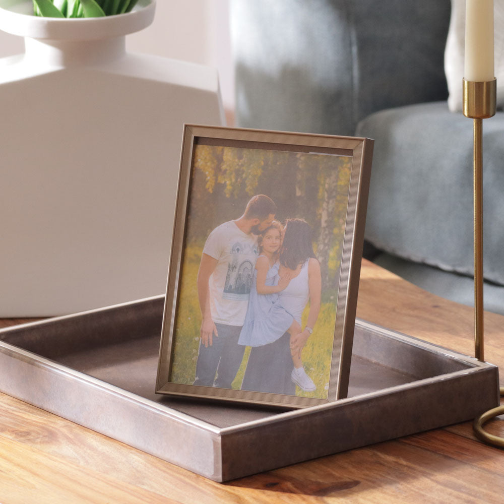 Gilde Metal Photo Frame Large - Bronze