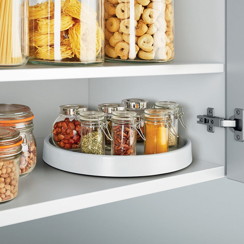 Giro Rotating Storage Tray - Grey