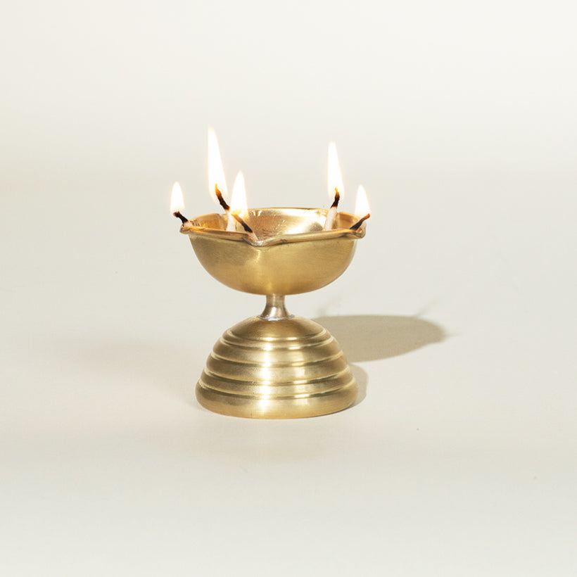 Brass Diyas Gift Set of 2