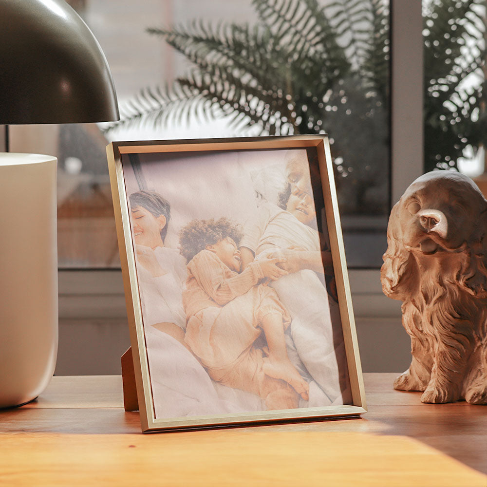 Gleam Metal Photo Frame Extra Large - Gold