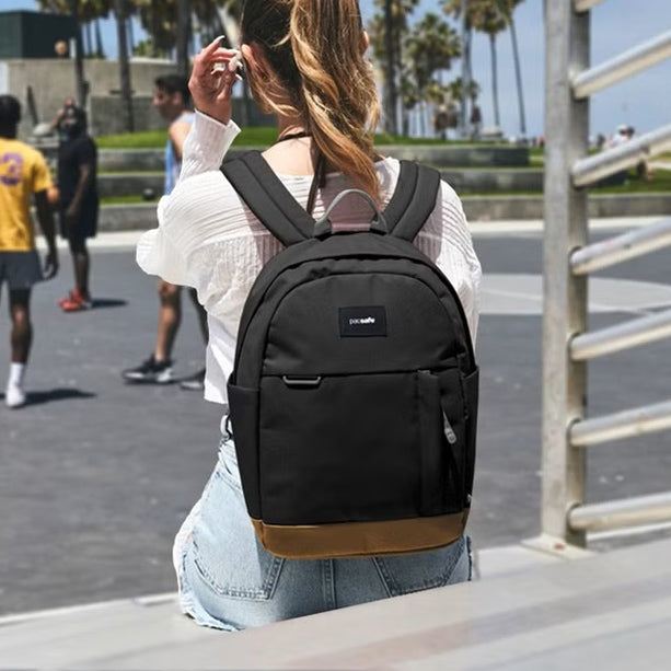 Go Anti-Theft Laptop Backpack 15L - Jet Black