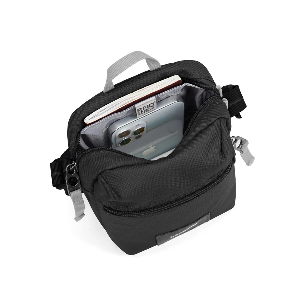 Go Anti-Theft Micro Crossbody Bag - Jet Black