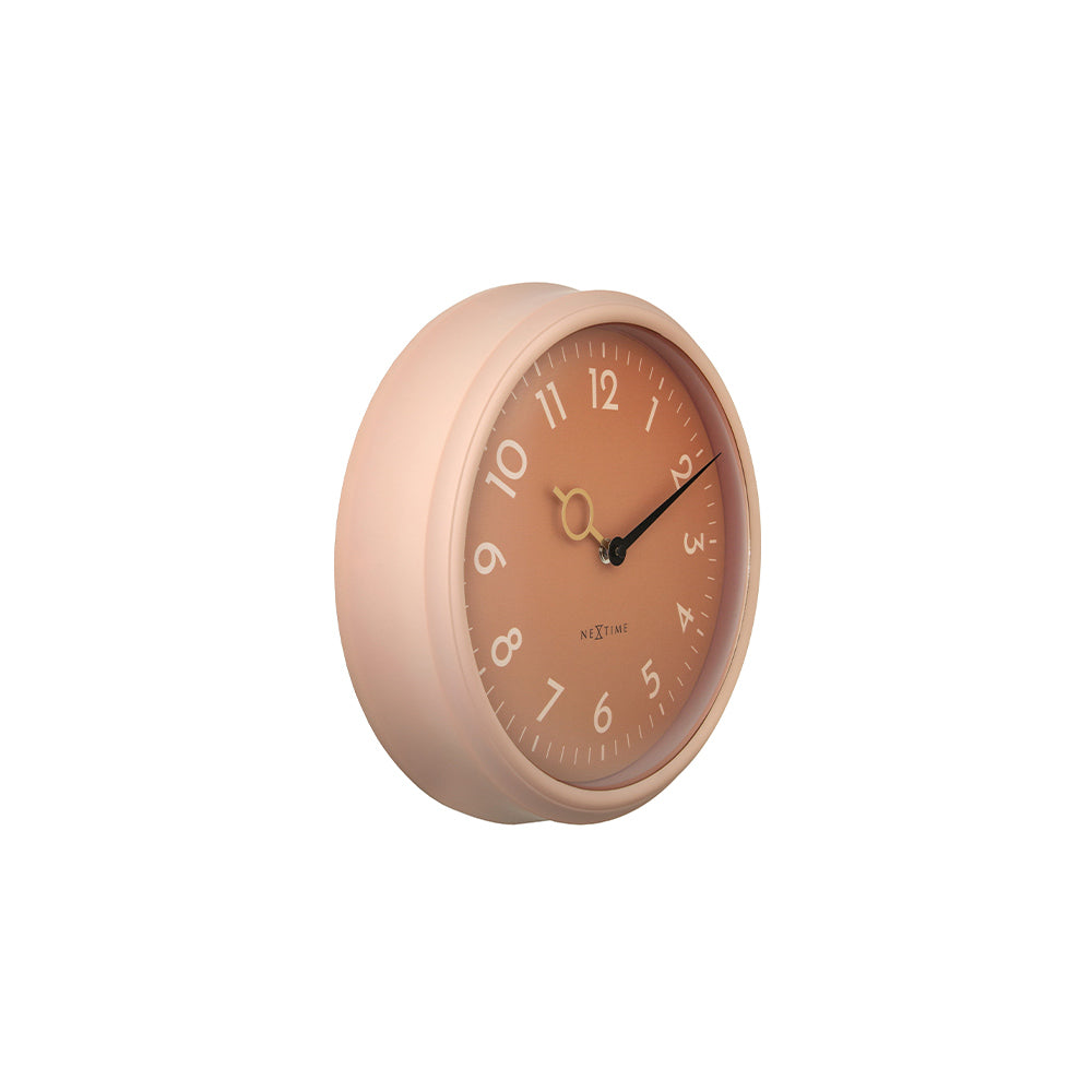 Golden Hour Wall Clock 30cm - Peach