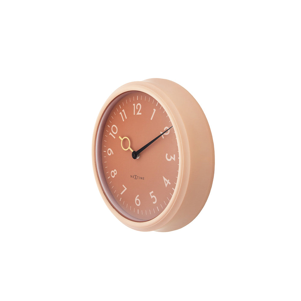 Golden Hour Wall Clock 30cm - Peach