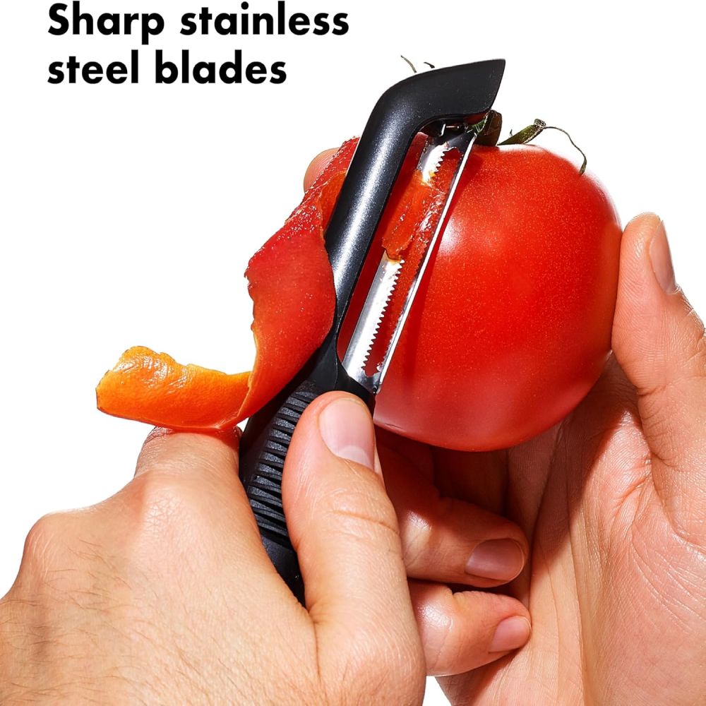Good Grips Serrated Peeler - Black