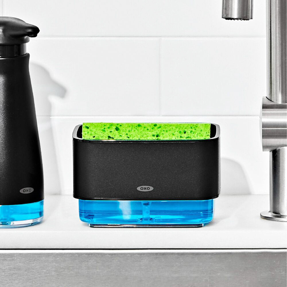 Good Grips Soap Dispensing Sponge Holder - Black