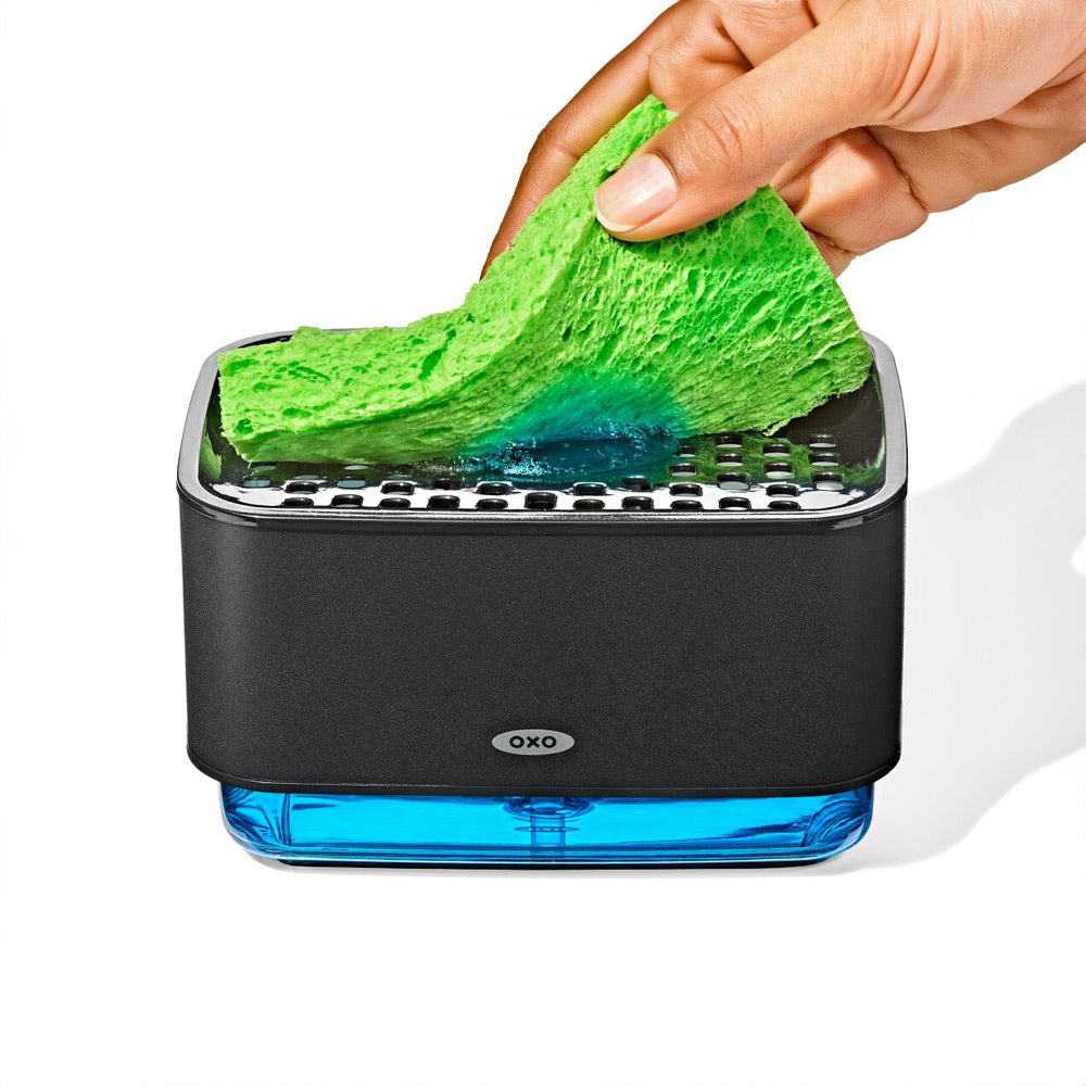 Good Grips Soap Dispensing Sponge Holder - Black