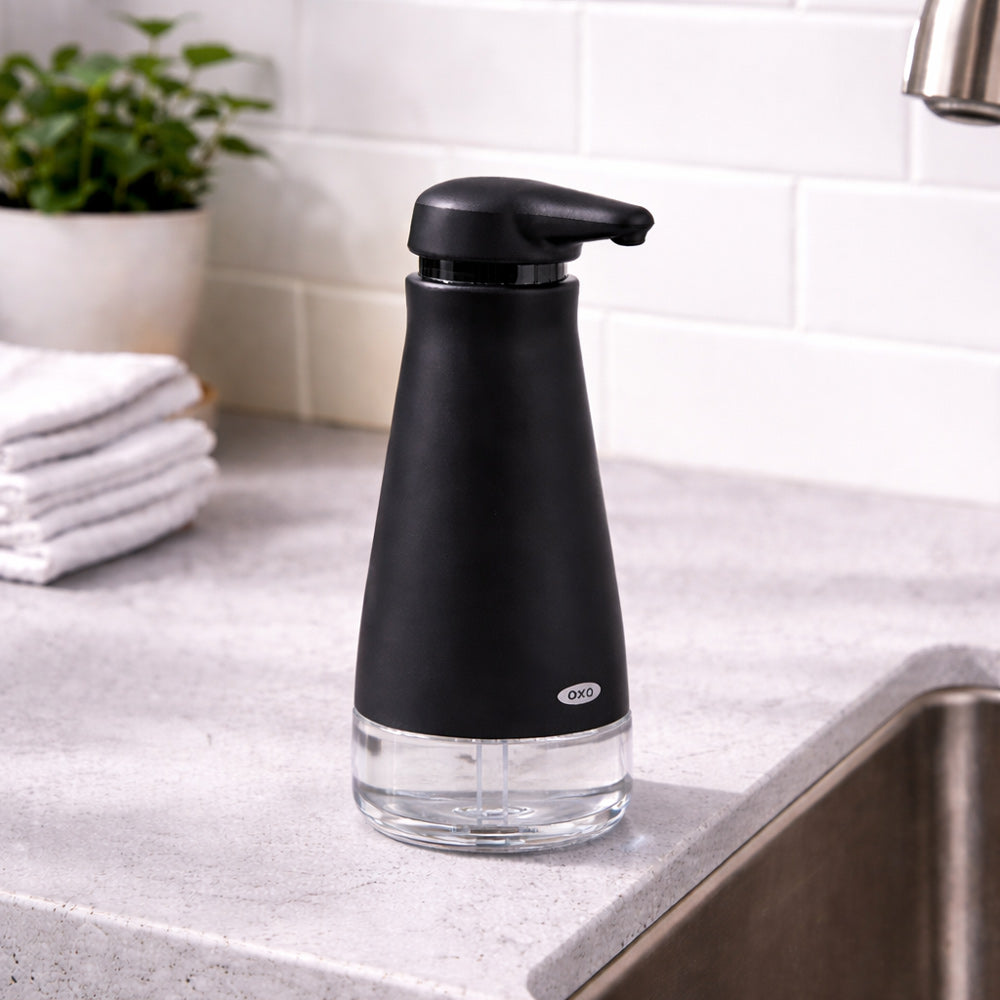 Good Grips Stainless Steel Soap Dispenser - Black