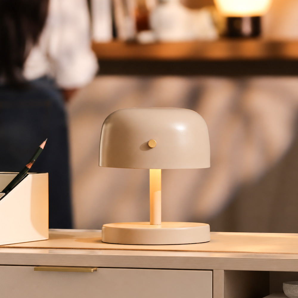 Moher Rechargeable Lamp Medium - Taupe