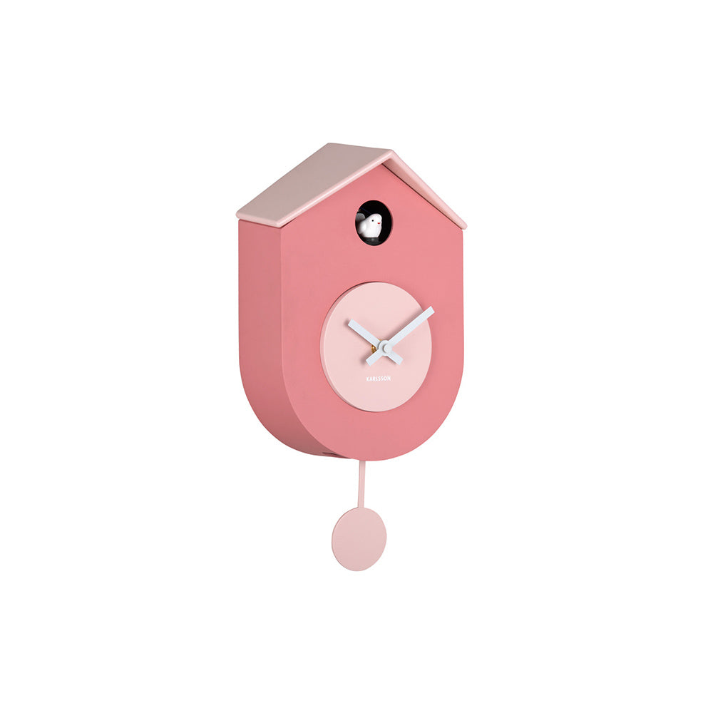 Grato Cuckoo Wall Clock - Pink