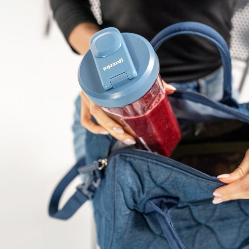 On-the-Go Thermal Shoulder Bag - Denim Blue