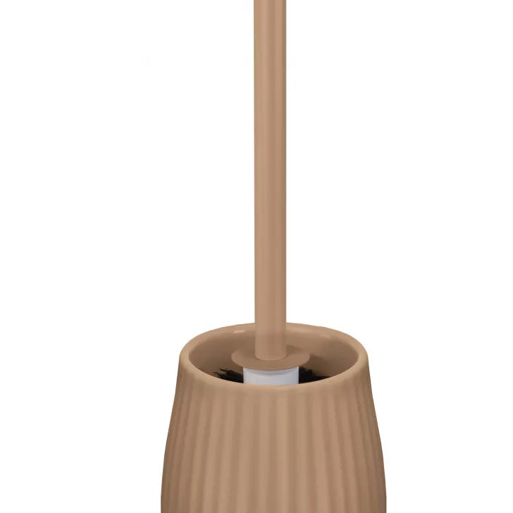 Groove Toilet Brush - Light Brown