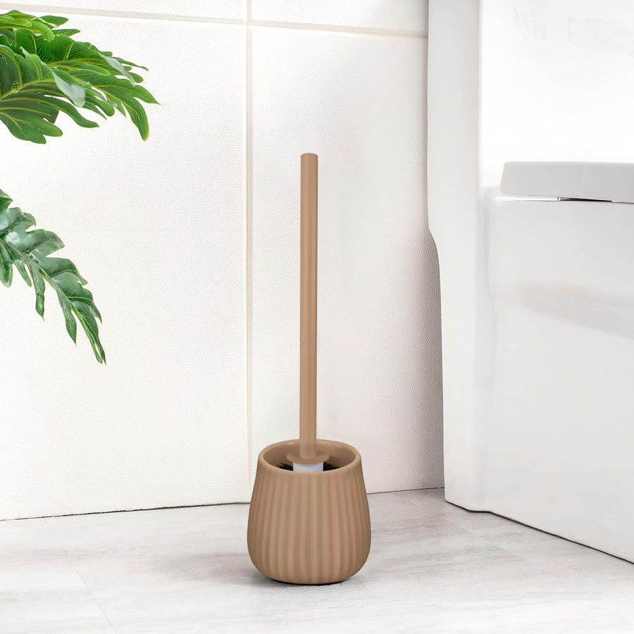 Groove Toilet Brush - Light Brown