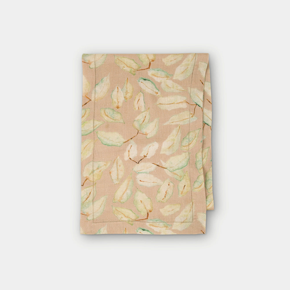 Grove Linen Table Runner - Blush