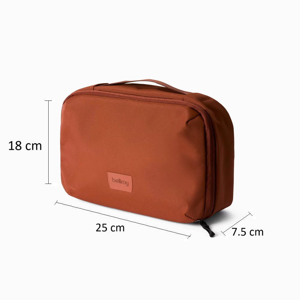 Hanging Toiletry Kit - Clay