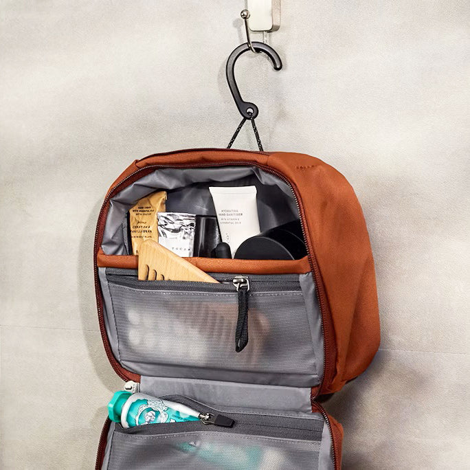 Hanging Toiletry Kit - Clay