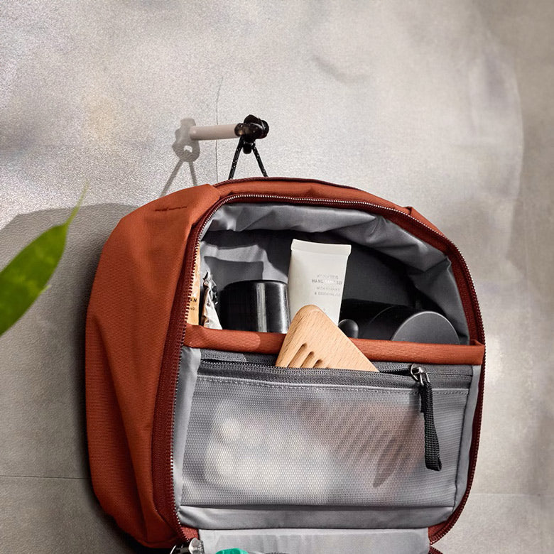 Hanging Toiletry Kit - Clay