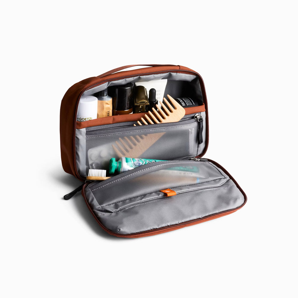 Hanging Toiletry Kit - Clay