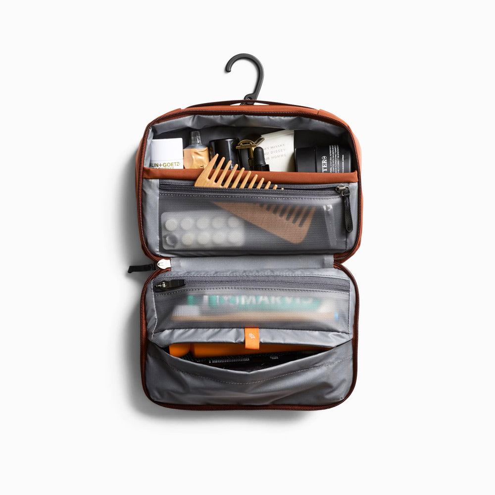 Hanging Toiletry Kit - Clay