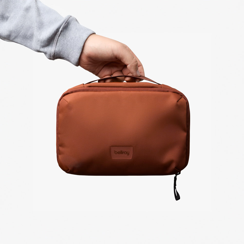Hanging Toiletry Kit - Clay
