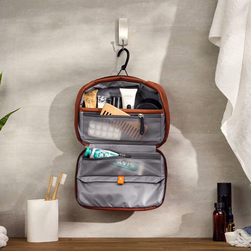 Hanging Toiletry Kit - Clay